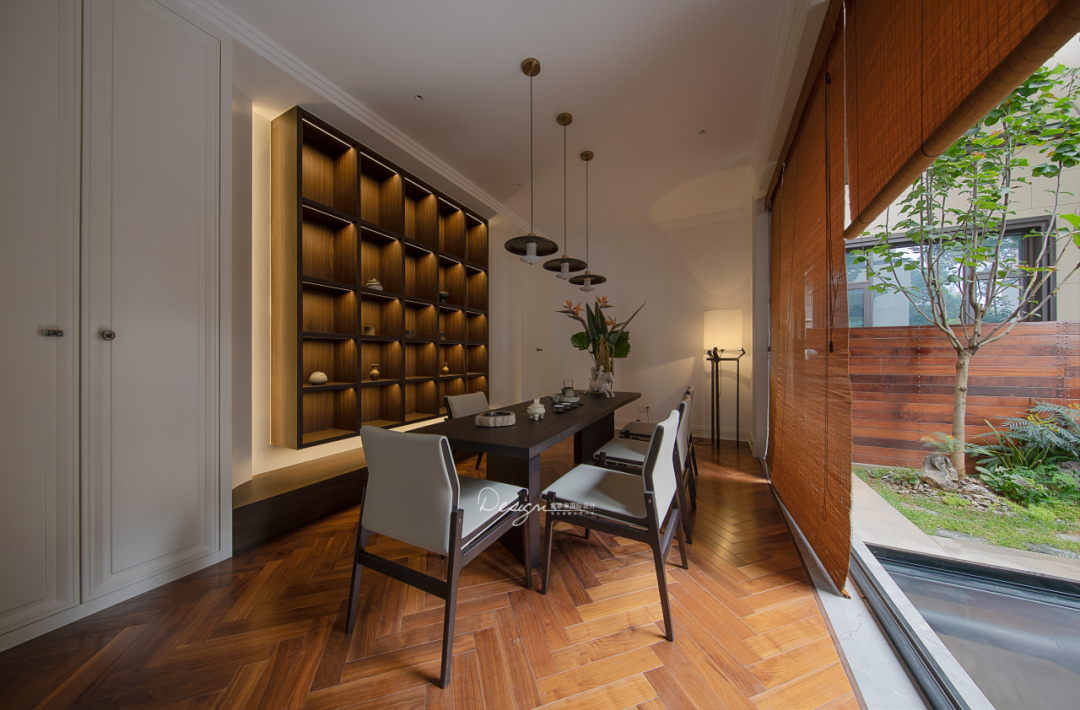 优雅咏唱,复古调的诗意生活丨紫苹果装饰集团-68