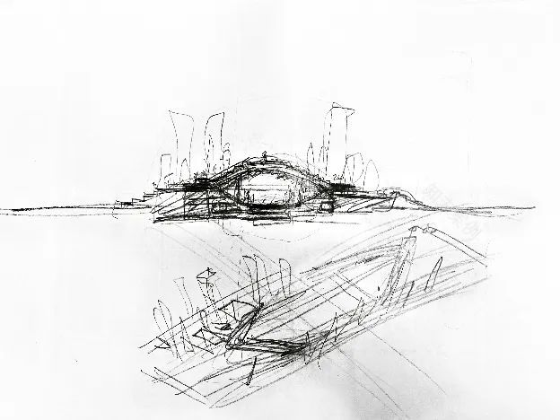 双铁上盖区域TOD综合开发建筑概念方案-8