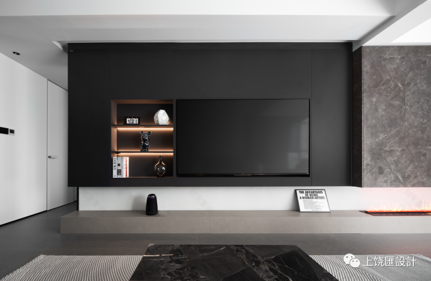 东华壹品现代简约住宅设计丨沫水涧国际设计事务所-2