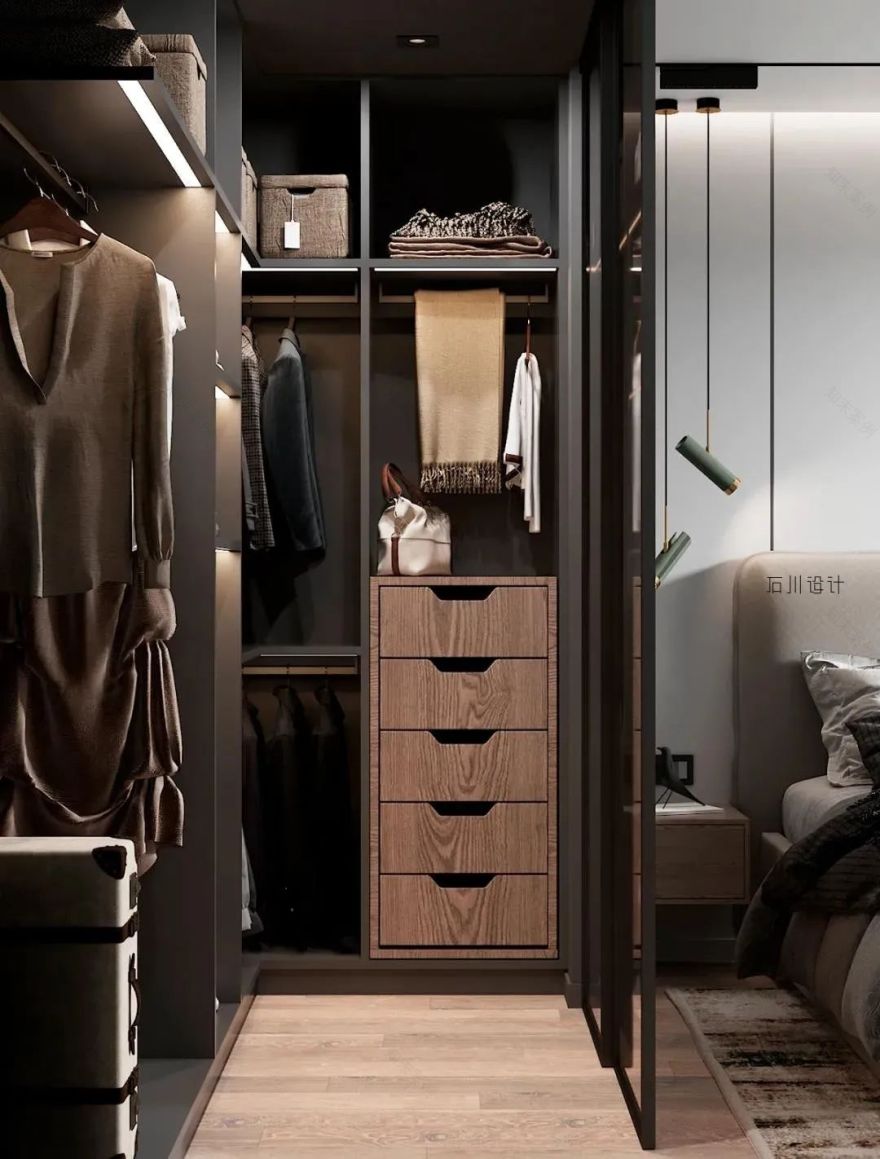 复古墨绿+原木轻奢-15