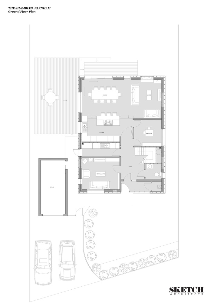"翻新"英国 60 年代平房,打造现代家庭生活空间-48