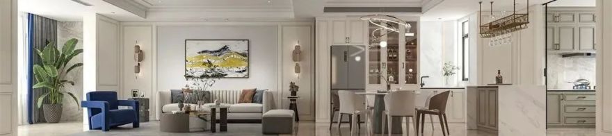 龙湖天钜上叠现代美式别墅丨青马别墅空间设计-23