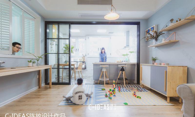 广州北欧风亲子宅,爱的时光机-19