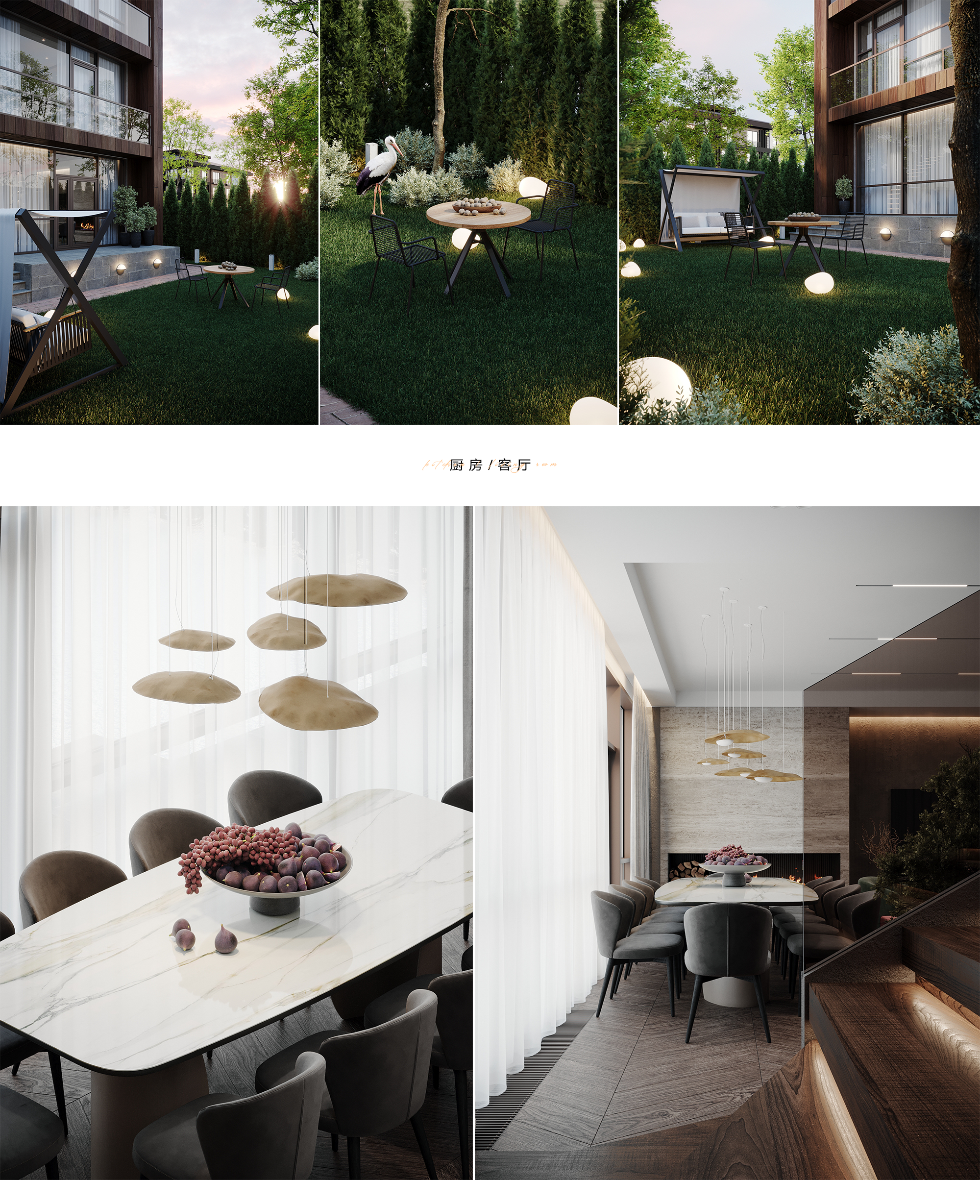 深圳私宅丨三层家庭联排,别墅设计丨中国深圳-9