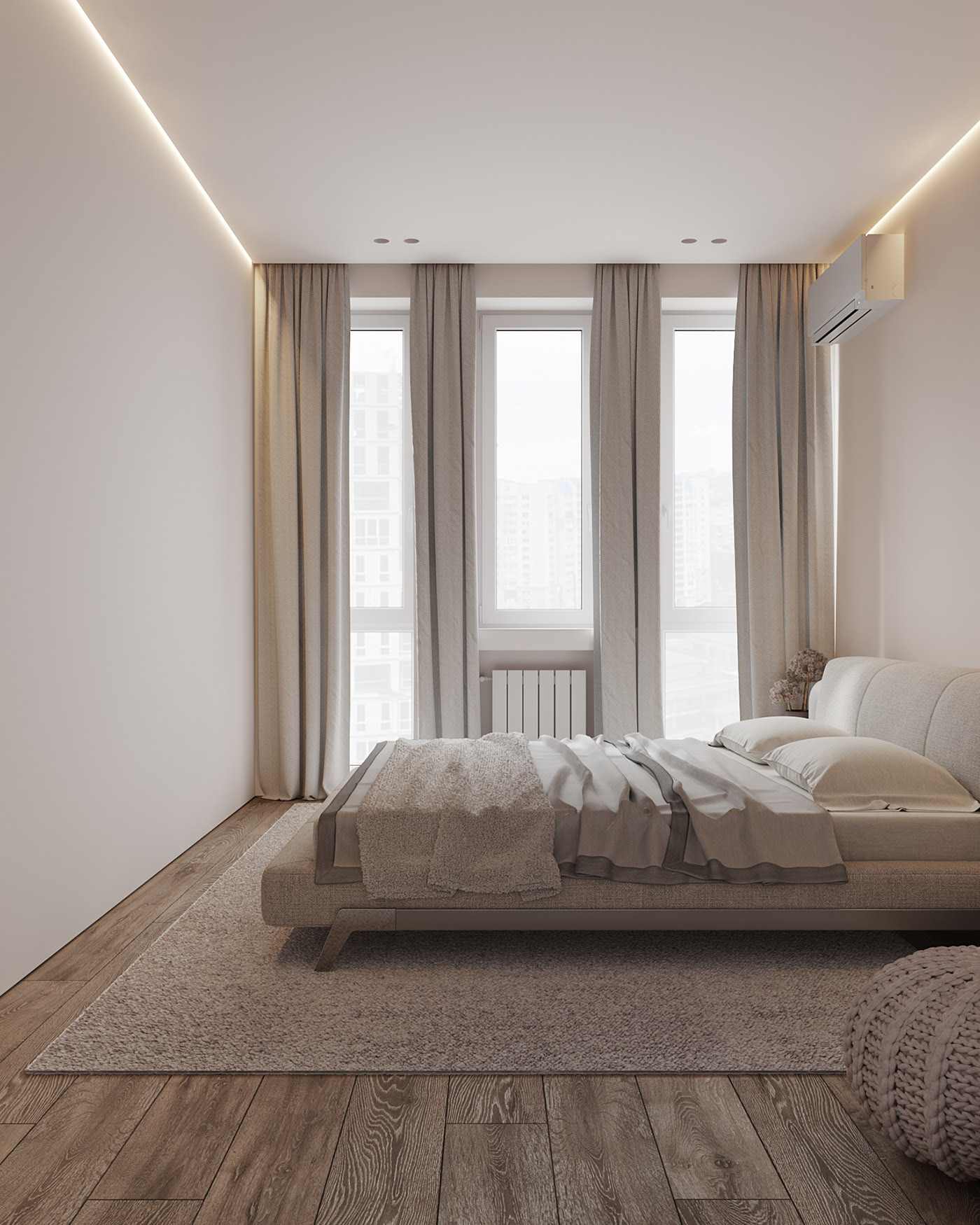 中性色系公寓设计-12