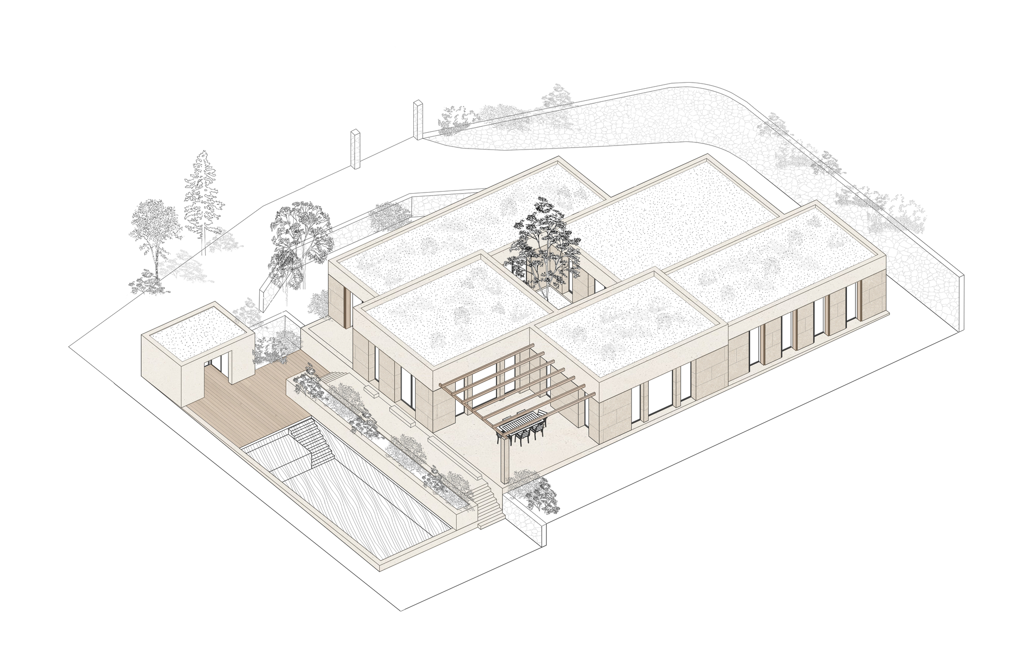 勒克洛别墅丨法国丨Bancaù Architectes-9