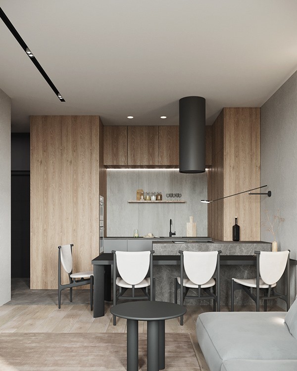 50㎡小空间公寓设计 超舒适-6