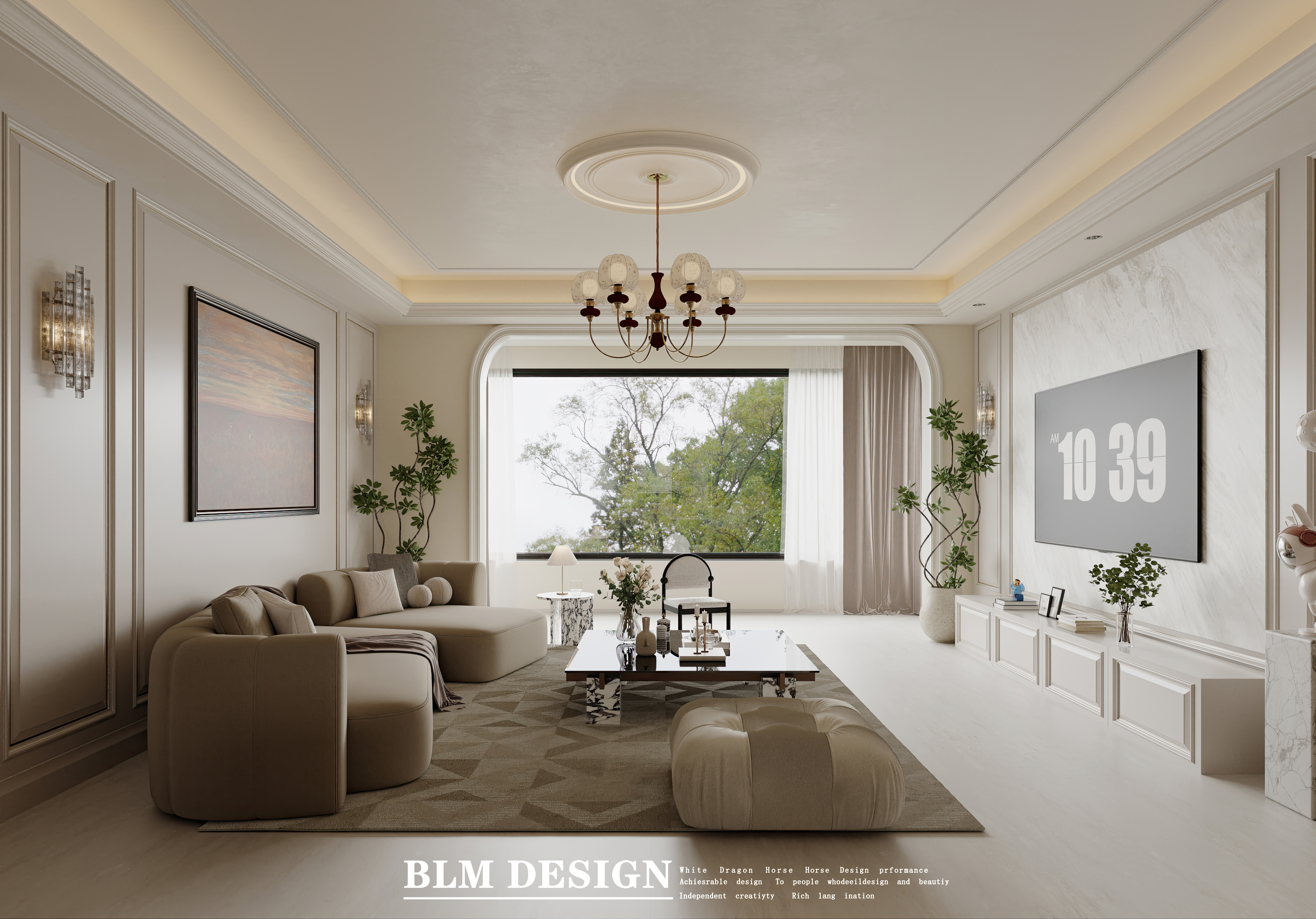 法式家装效果案例-7