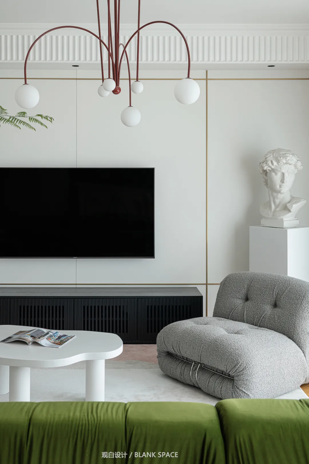 成都治愈系简法式家居设计丨中国成都丨观白设计-45