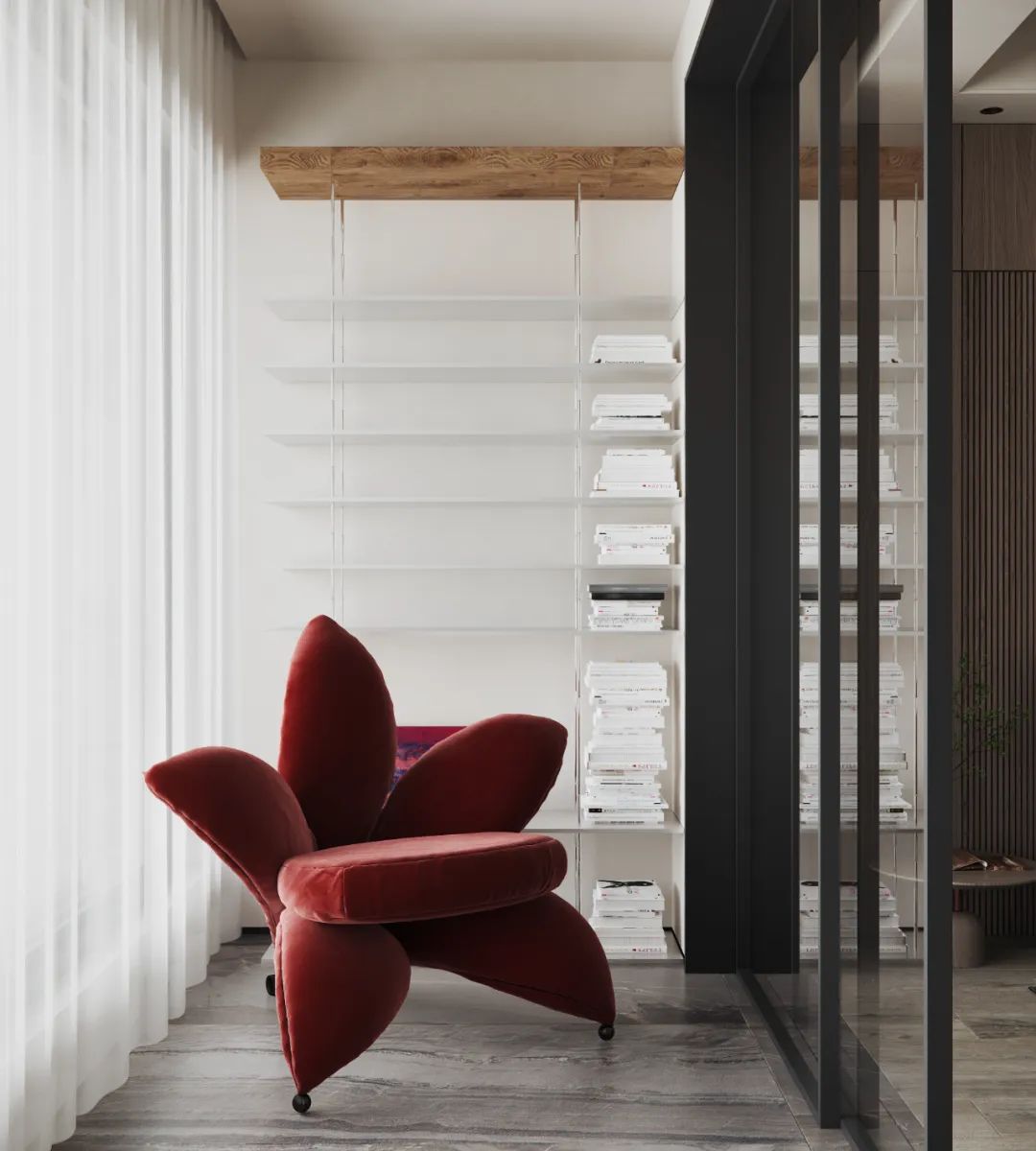 龙湖景粼天序 · 现代极简空间探索丨西安锐格惟辰装饰工程有限公司-25