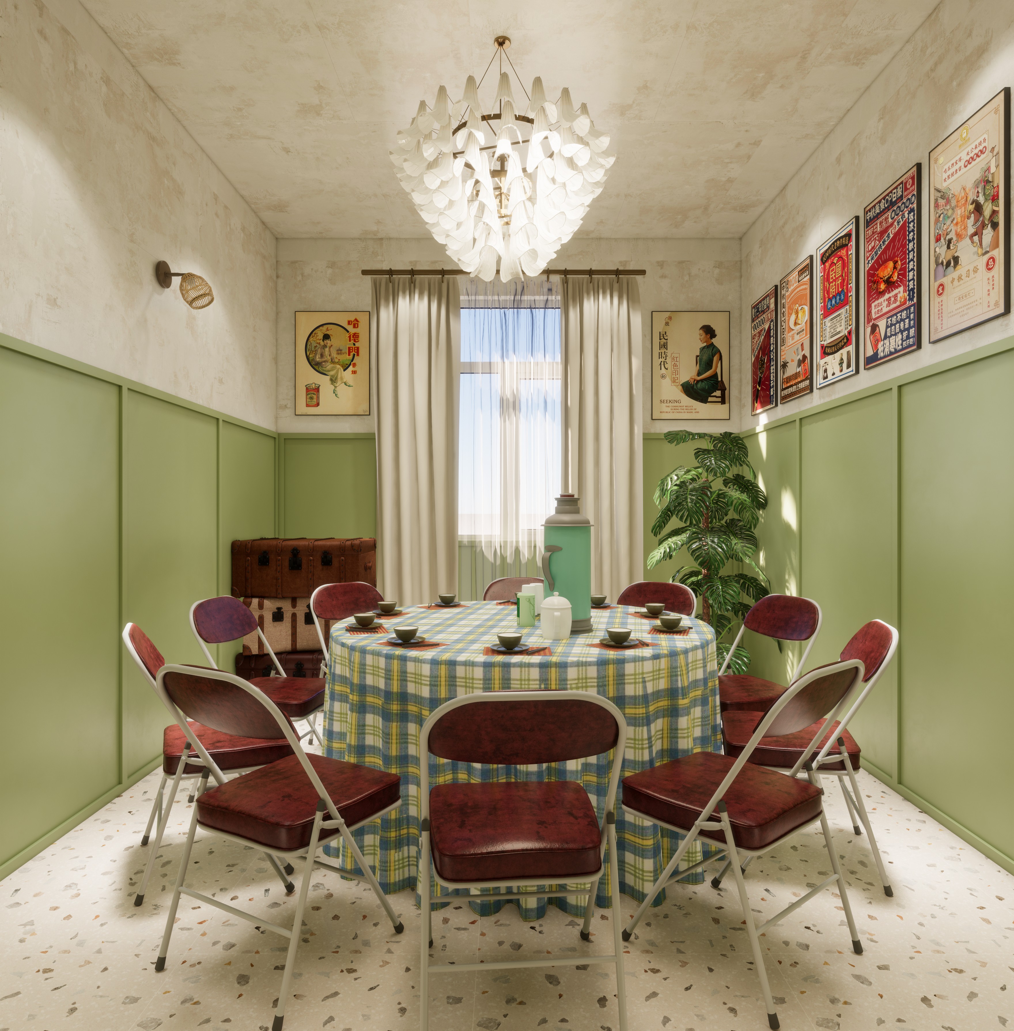 河工大露营餐厅丨河南天恒建筑装饰工程有限公司-18