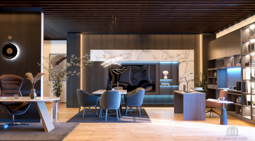 沙特阿拉伯家具展厅及旅游公司设计-11