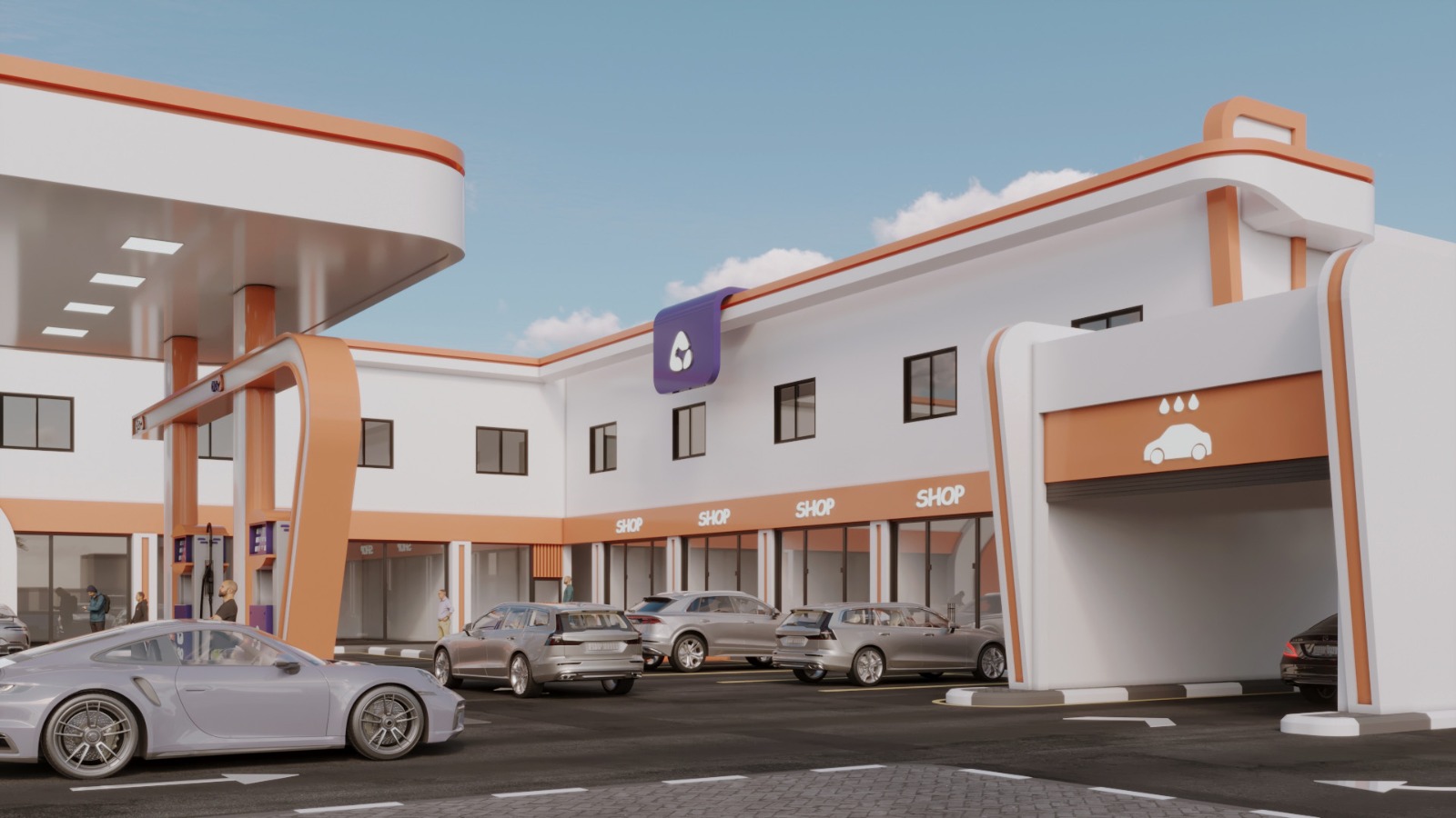 JALAWYA 加油站丨沙特阿拉伯丨NERMEN ASSEM-4