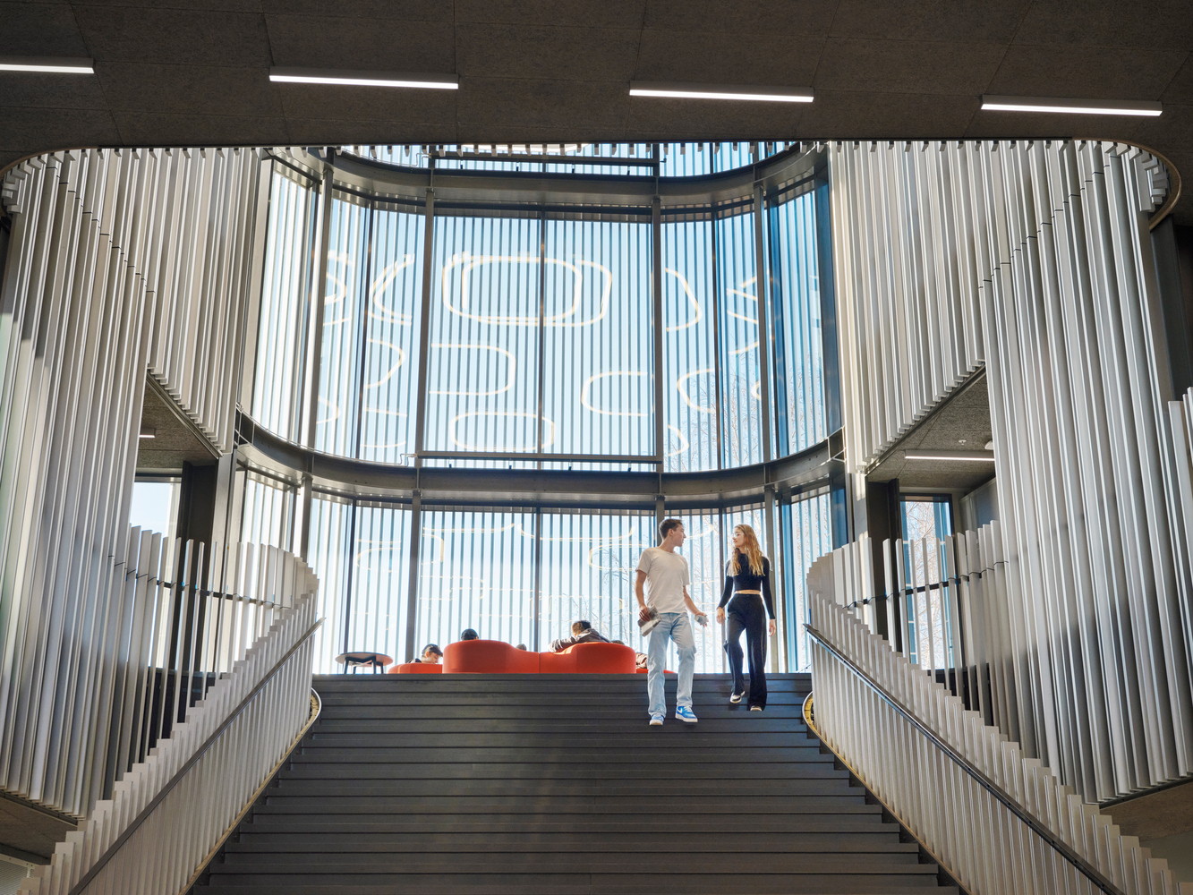 丹麦 Lyngby 市 H·C· Ørsted TEC 技术中学丨Sweco Architects-19