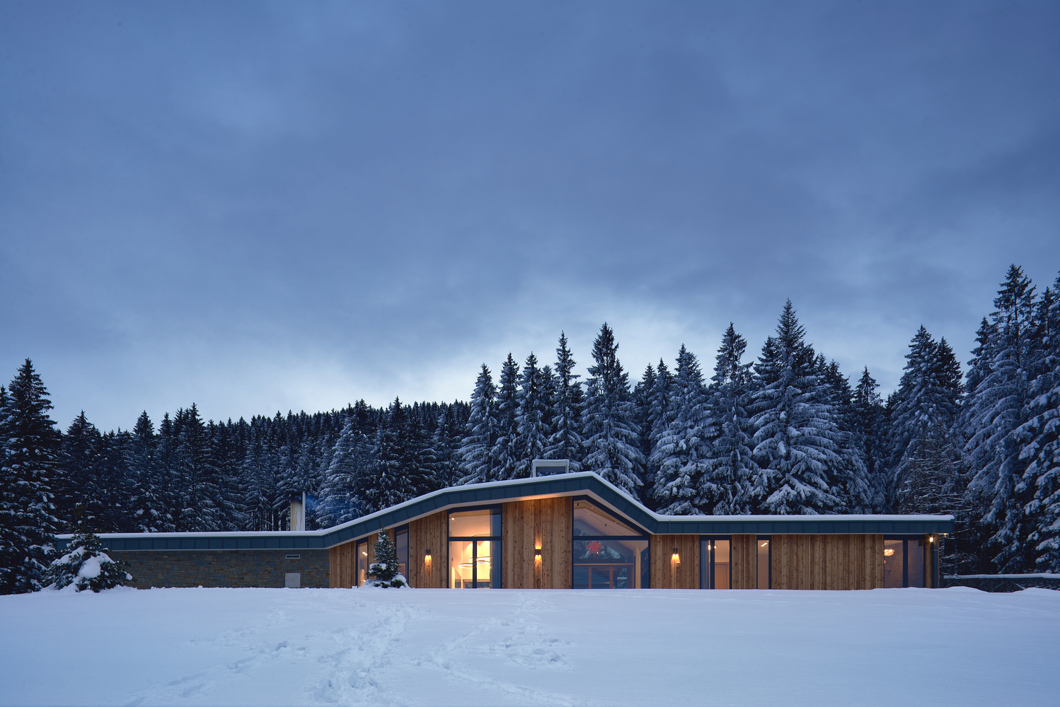 融合自然与现代的木石别墅丨捷克丨WMA architects-30