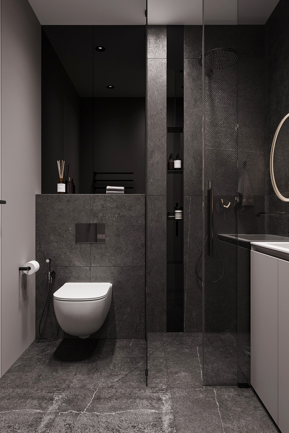 110㎡简约风公寓设计-14