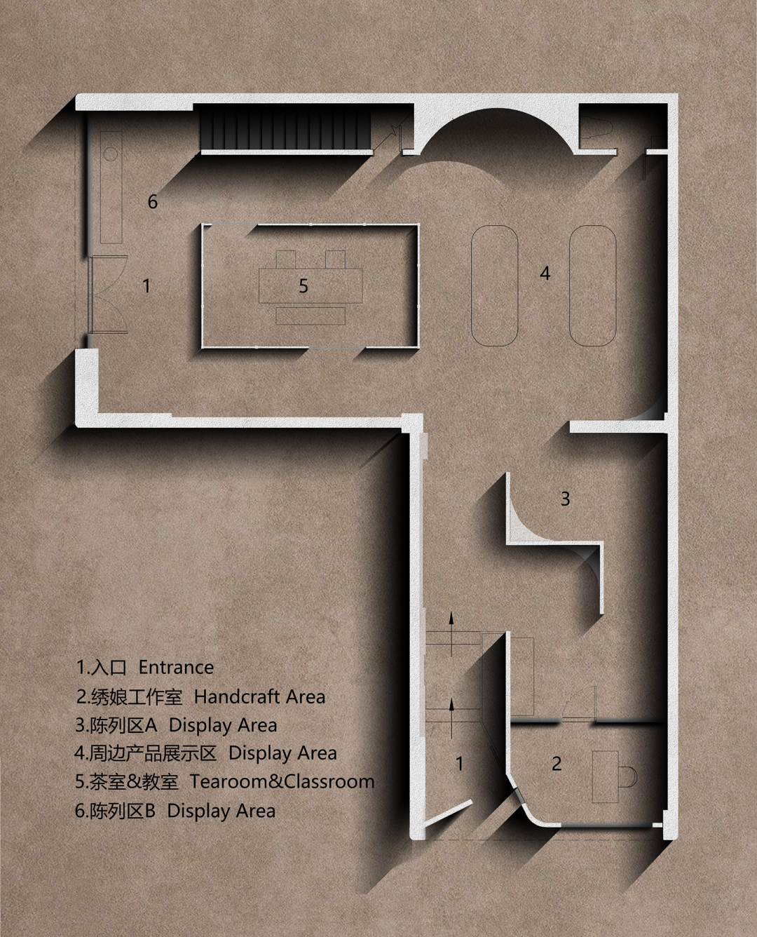 陈群英刺锈艺术馆丨中国苏州丨尤格设计-58