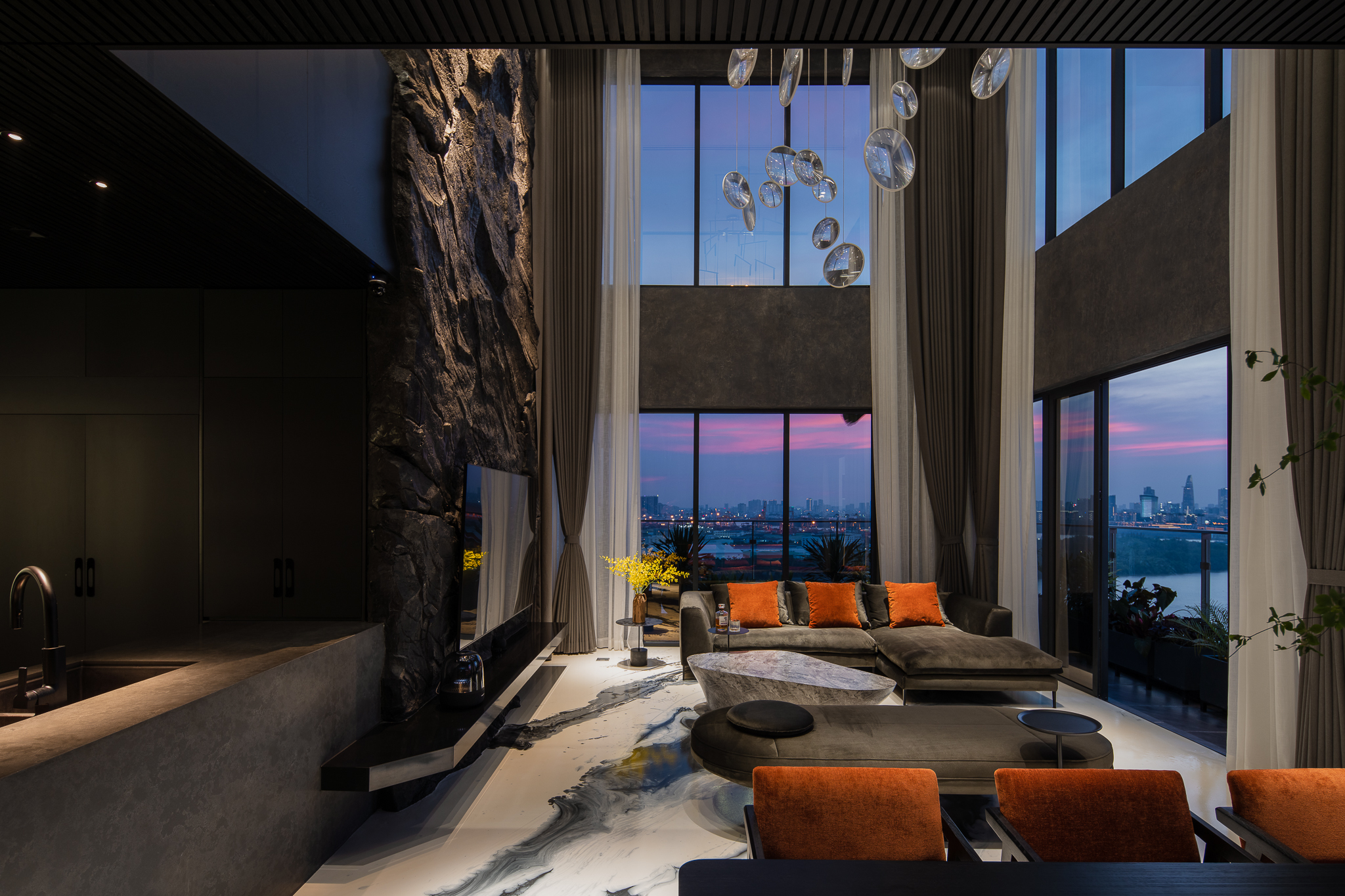 黑石顶层公寓丨越南丨APS Concept-83