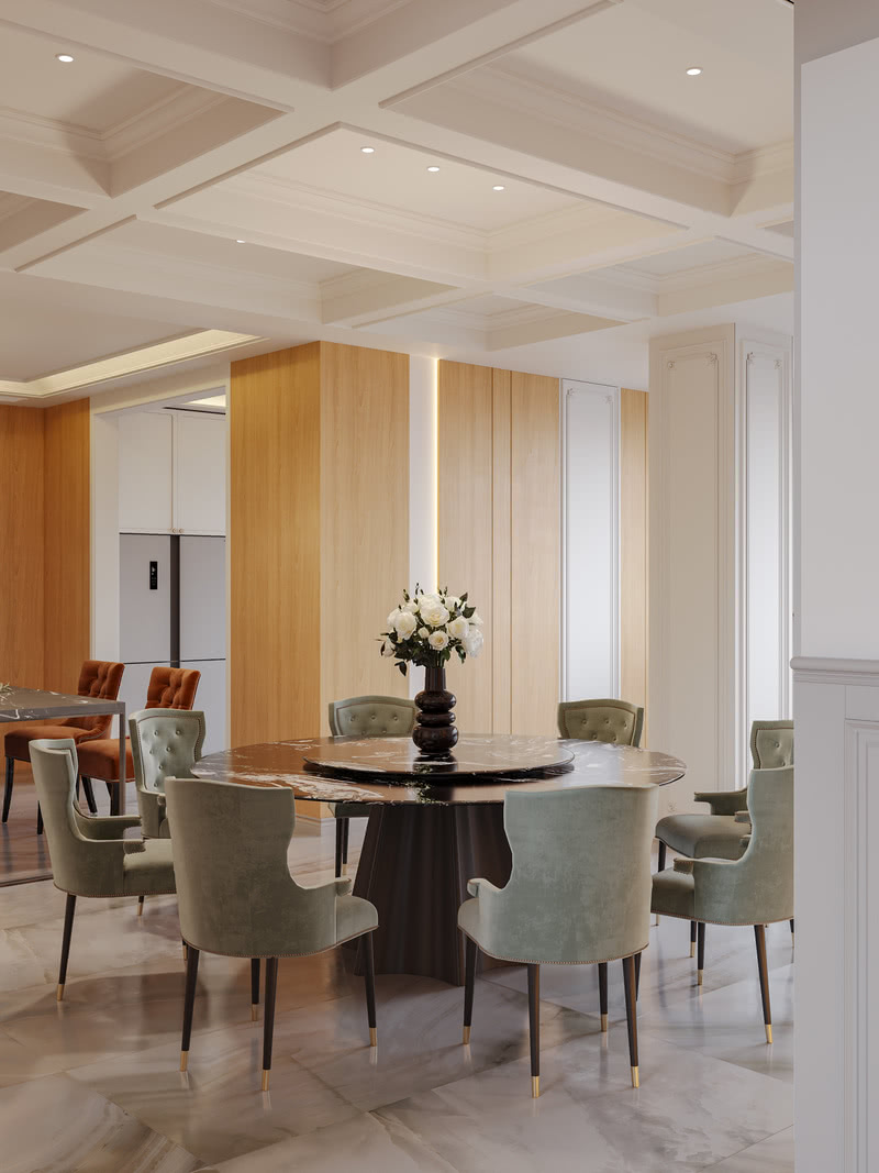 贵阳恒大新世界 800 平米别墅中式风格设计丨中国贵阳丨贵州諾克设计有限公司-41