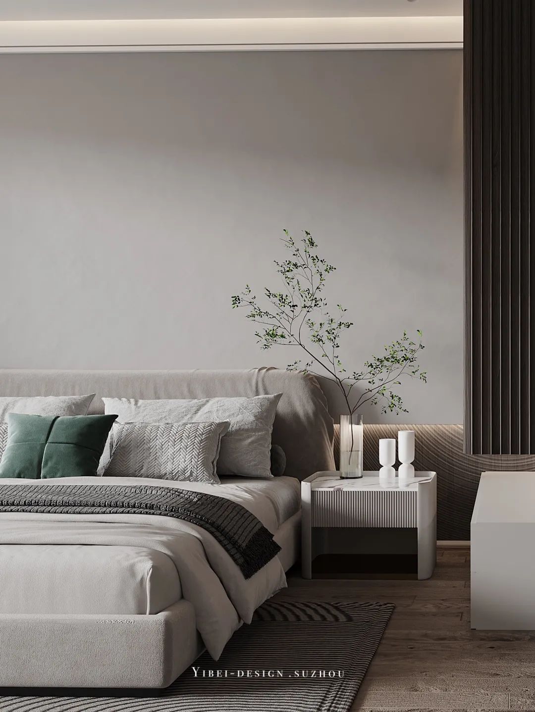 黑白灰之间 · 苏州一贝设计家装案例丨中国苏州-21