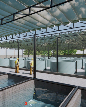 Aquaculture Facility Design and 3D Visualization