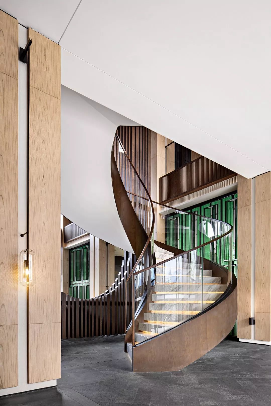 崇義綠邦合一山居銷售中心 | 竹鄉文化的室內空間演繹-25