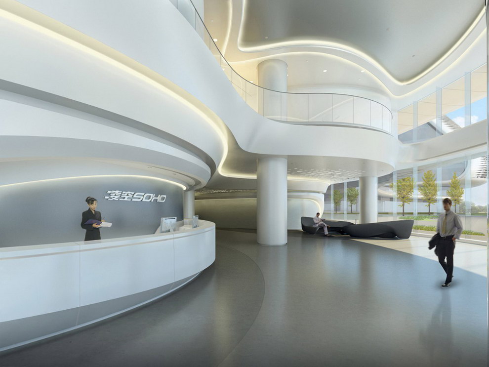 凌空SOHO 上海 Zaha Hadid 未来-14