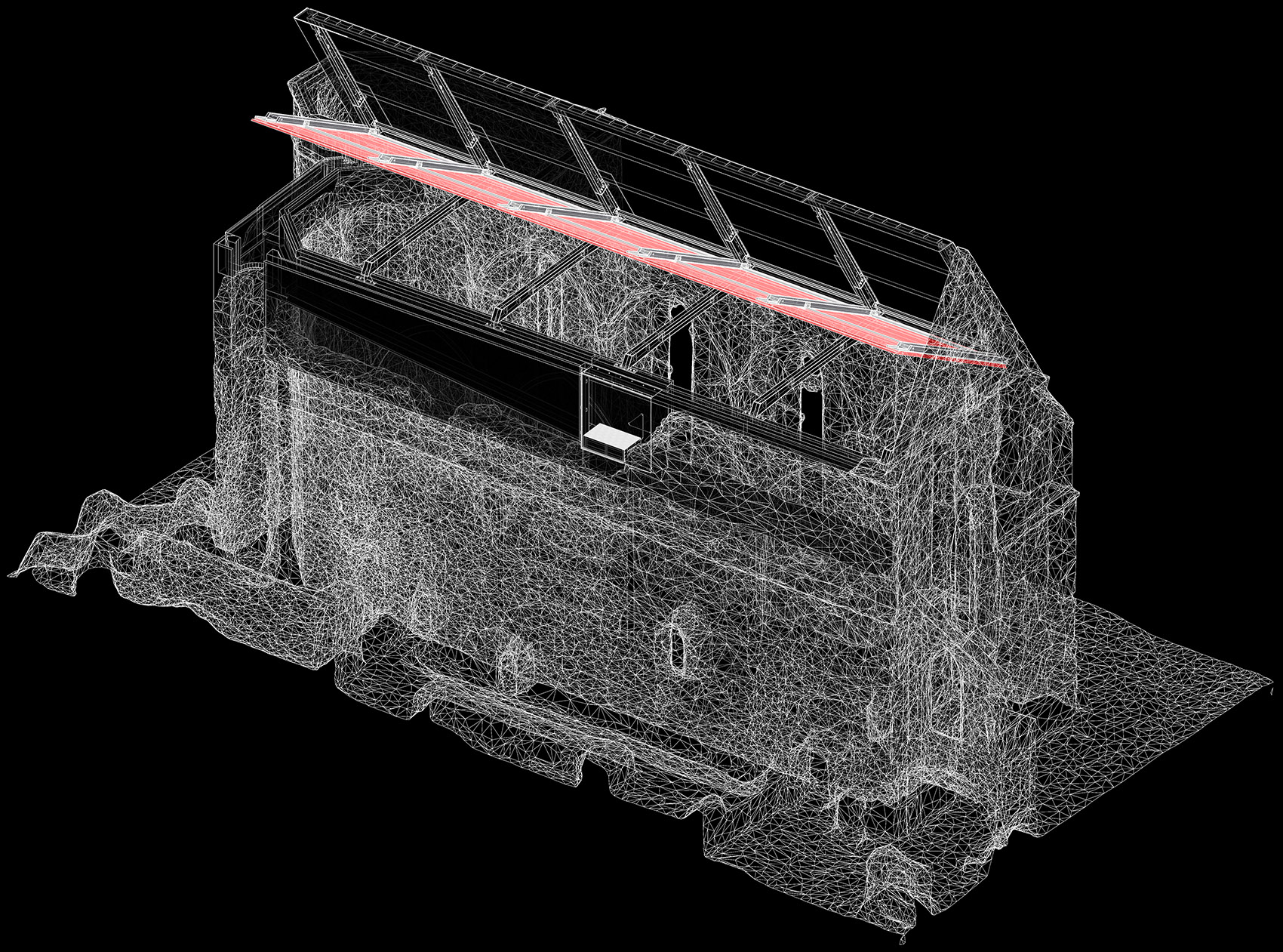 St· John 教堂（Žiče 卡尔特修道院）遗迹屋顶重建丨斯洛文尼亚丨MEDPROSTOR-64