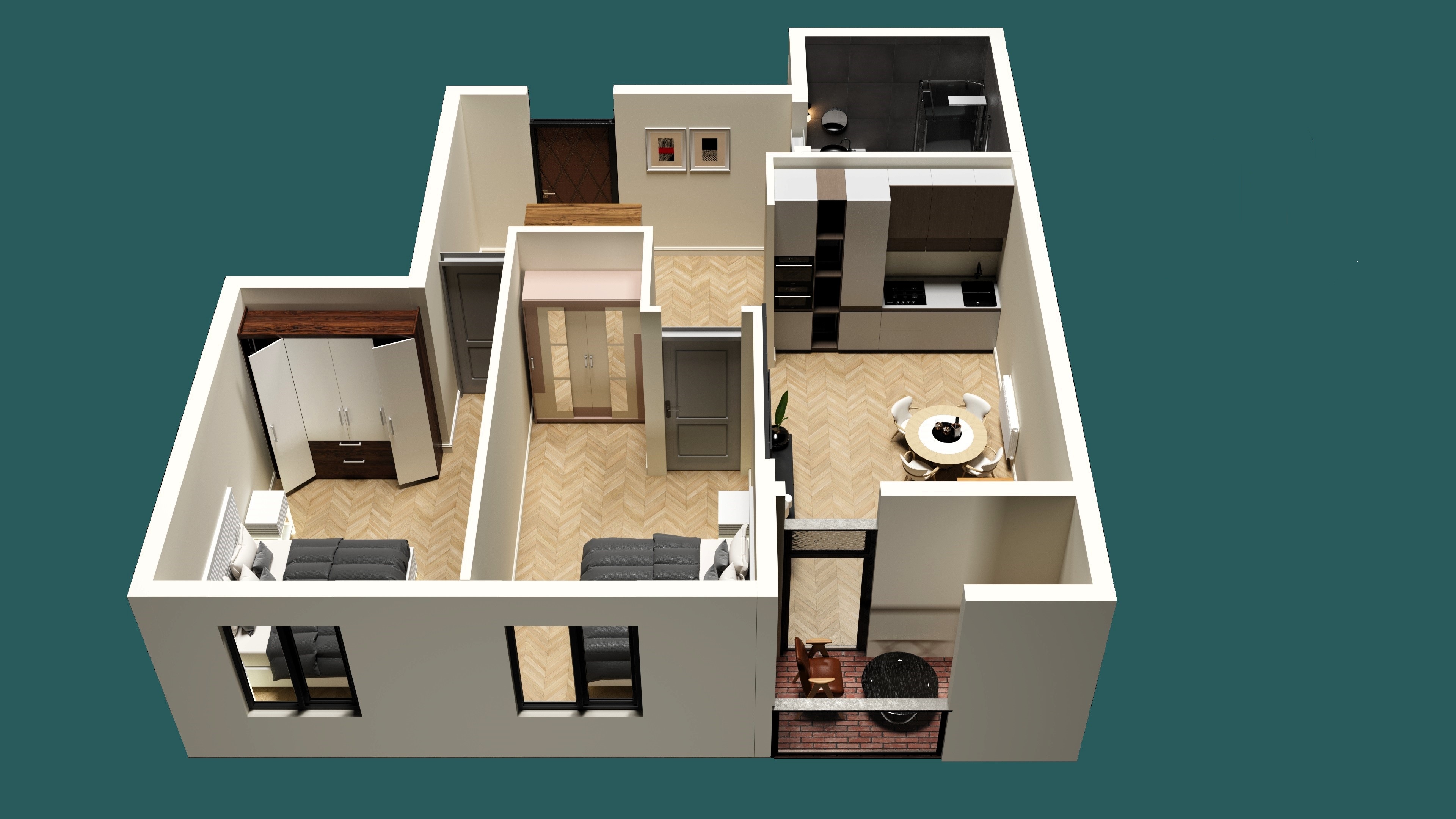 Private Project for Developing Company "Cozy Home"-1