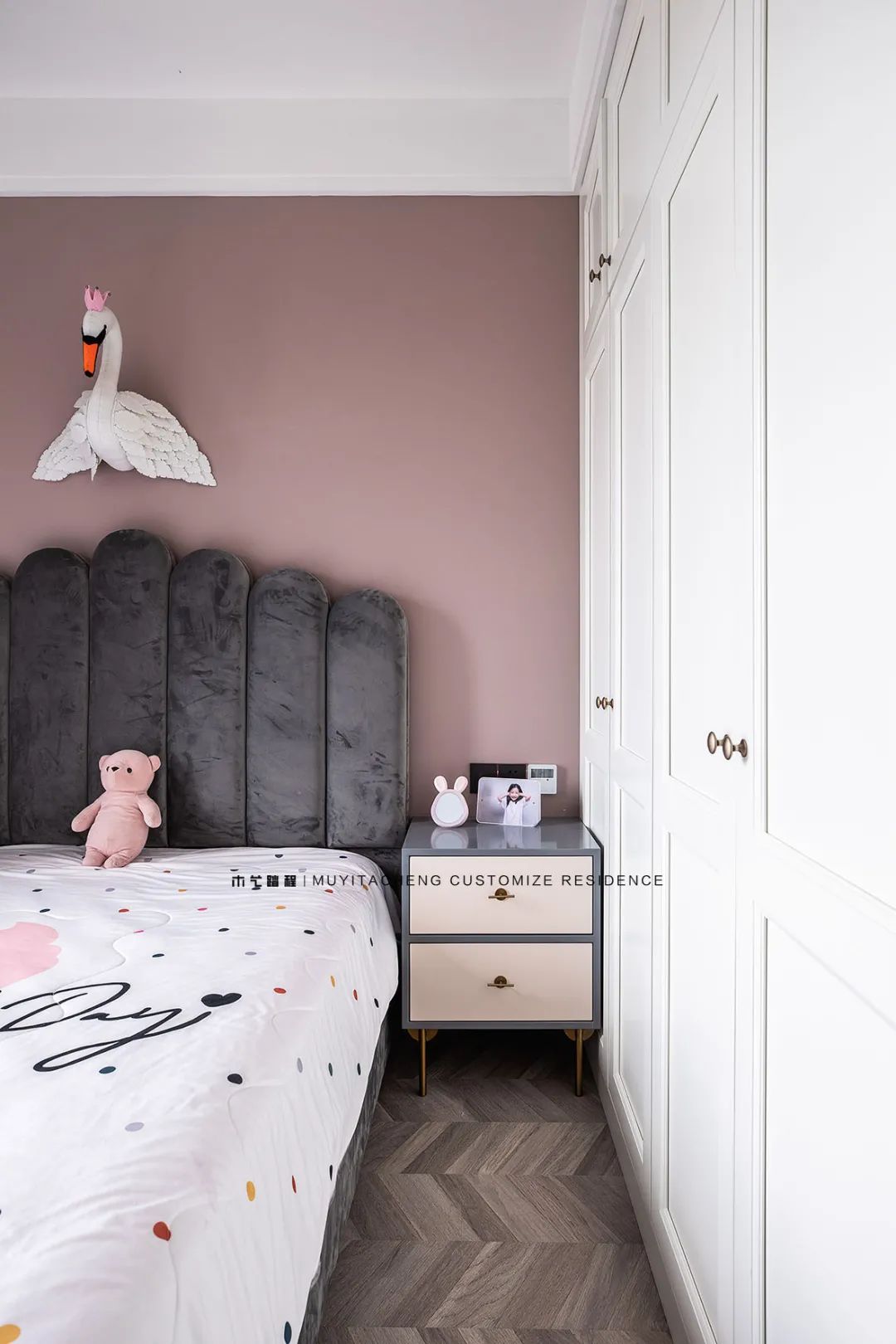 重庆北碚区 130㎡舒适跃层丨中国重庆丨木艺踏程全屋定制-54