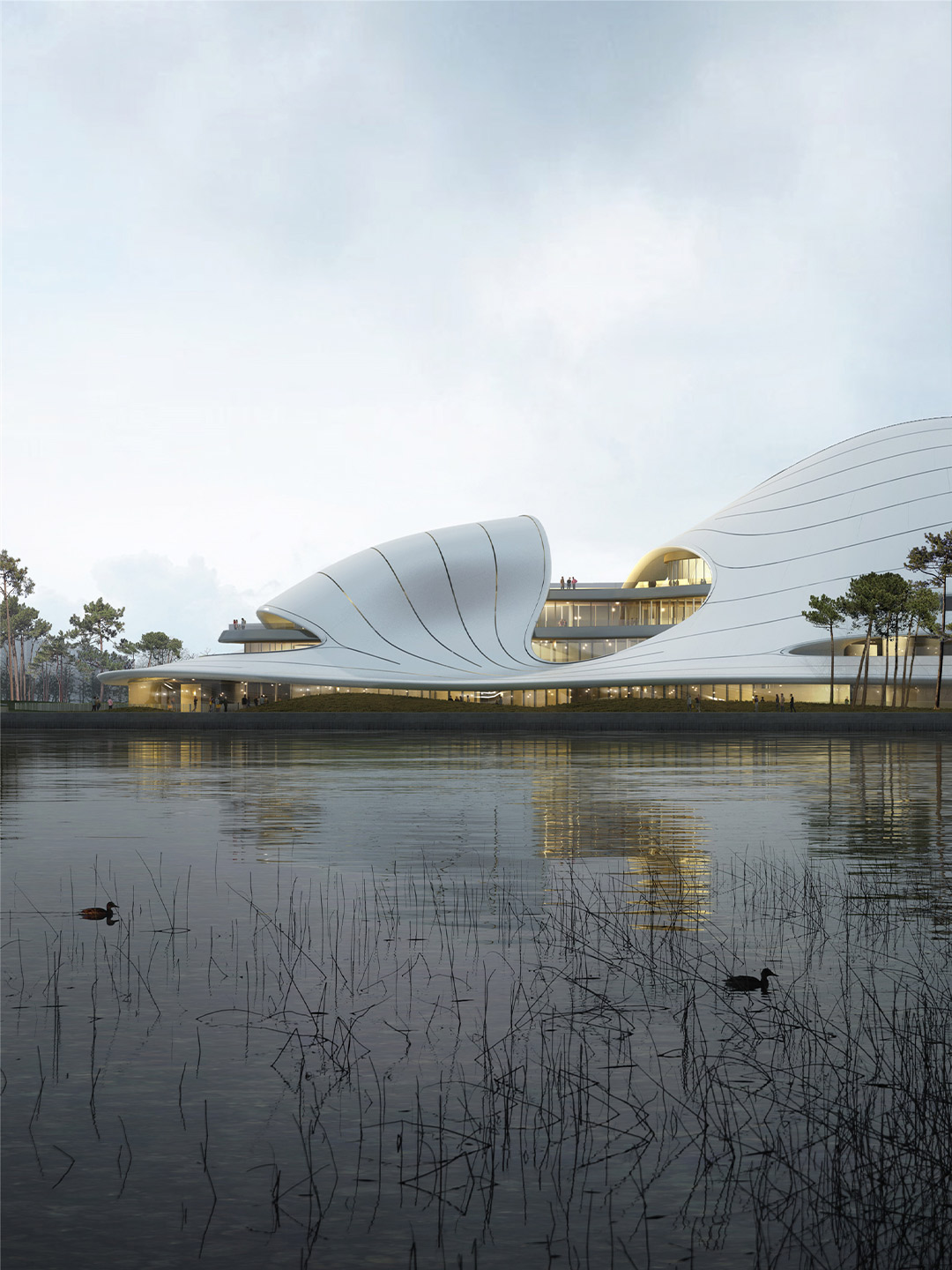 嘉兴市民中心丨中国嘉兴丨MAD建筑事务所-32