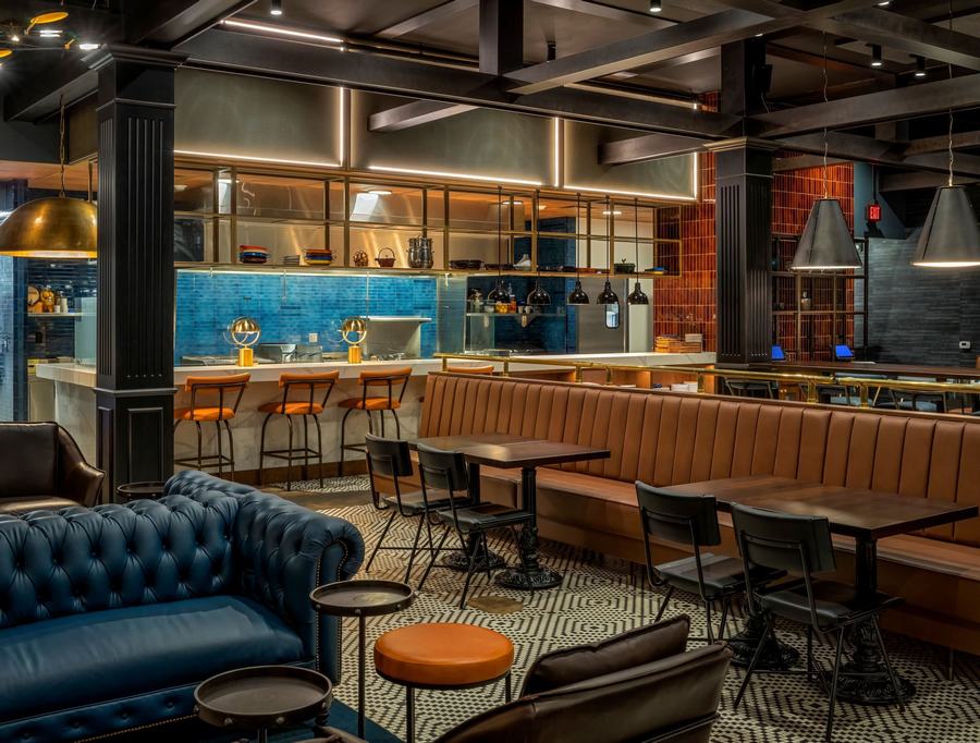 新地中海美式小酒馆，还原街头风貌 - 米尚丽零售设计网 MISUNLY- 美好品牌店铺空间发现者-8