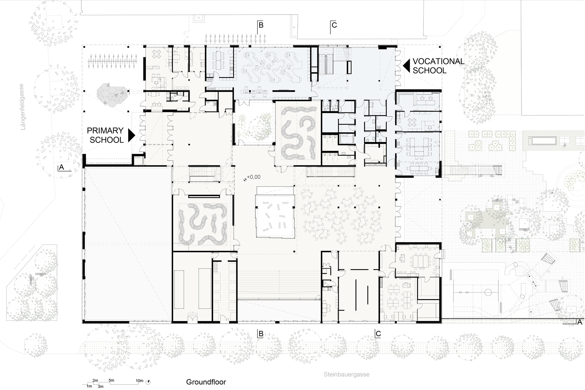 Längenfeldgasse 小学及职业学校丨奥地利维也纳丨PPAG 建筑师事务所-14