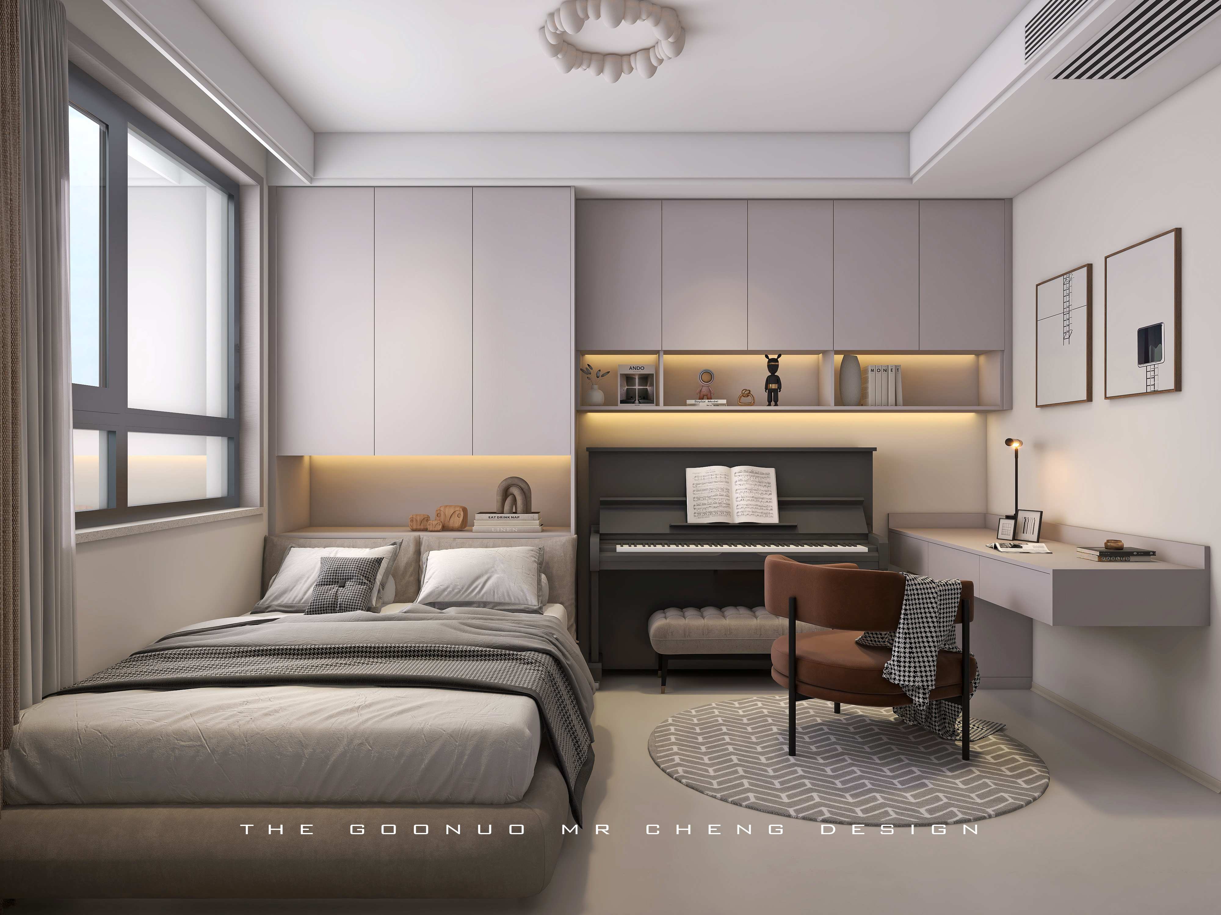 世纪豪庭奶油风401-10