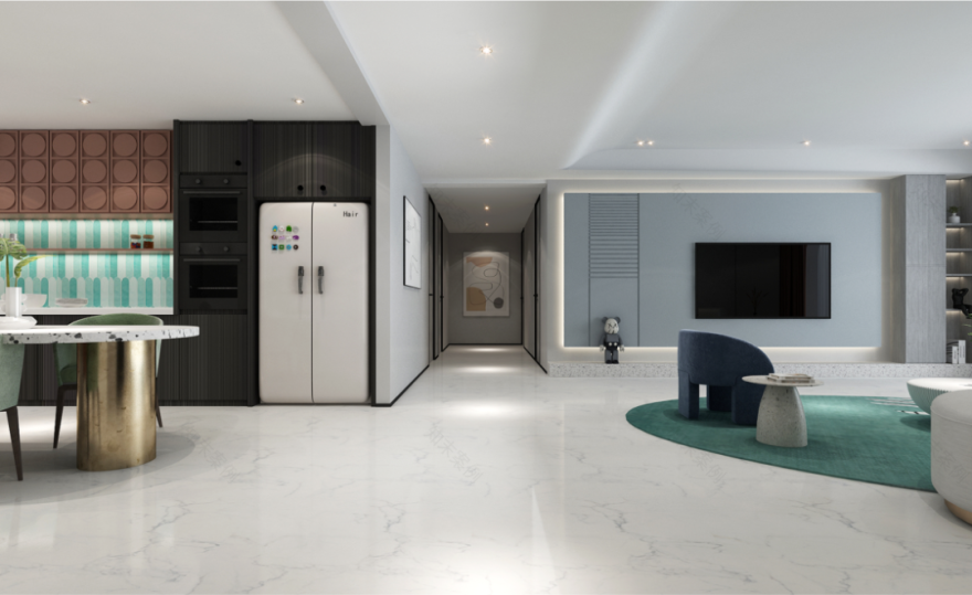 四季之美·洛阳伊川 300㎡私人住宅设计丨中国洛阳丨洛阳市洛龙区无间空间设计工作室-20