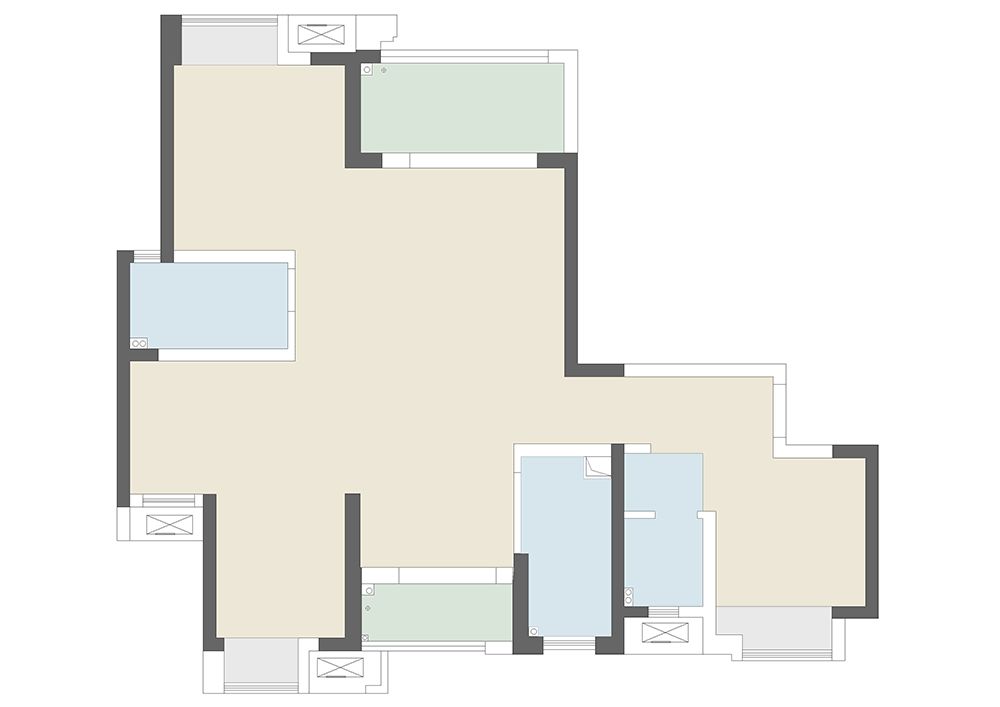 武汉 120㎡日式家居,收纳无死角,动线优化,生活更舒适-5