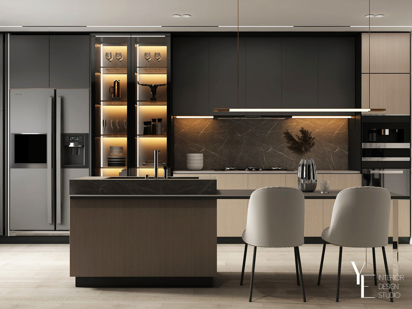 奥姆拉尼别墅丨突尼斯丨YE INTERIOR-25