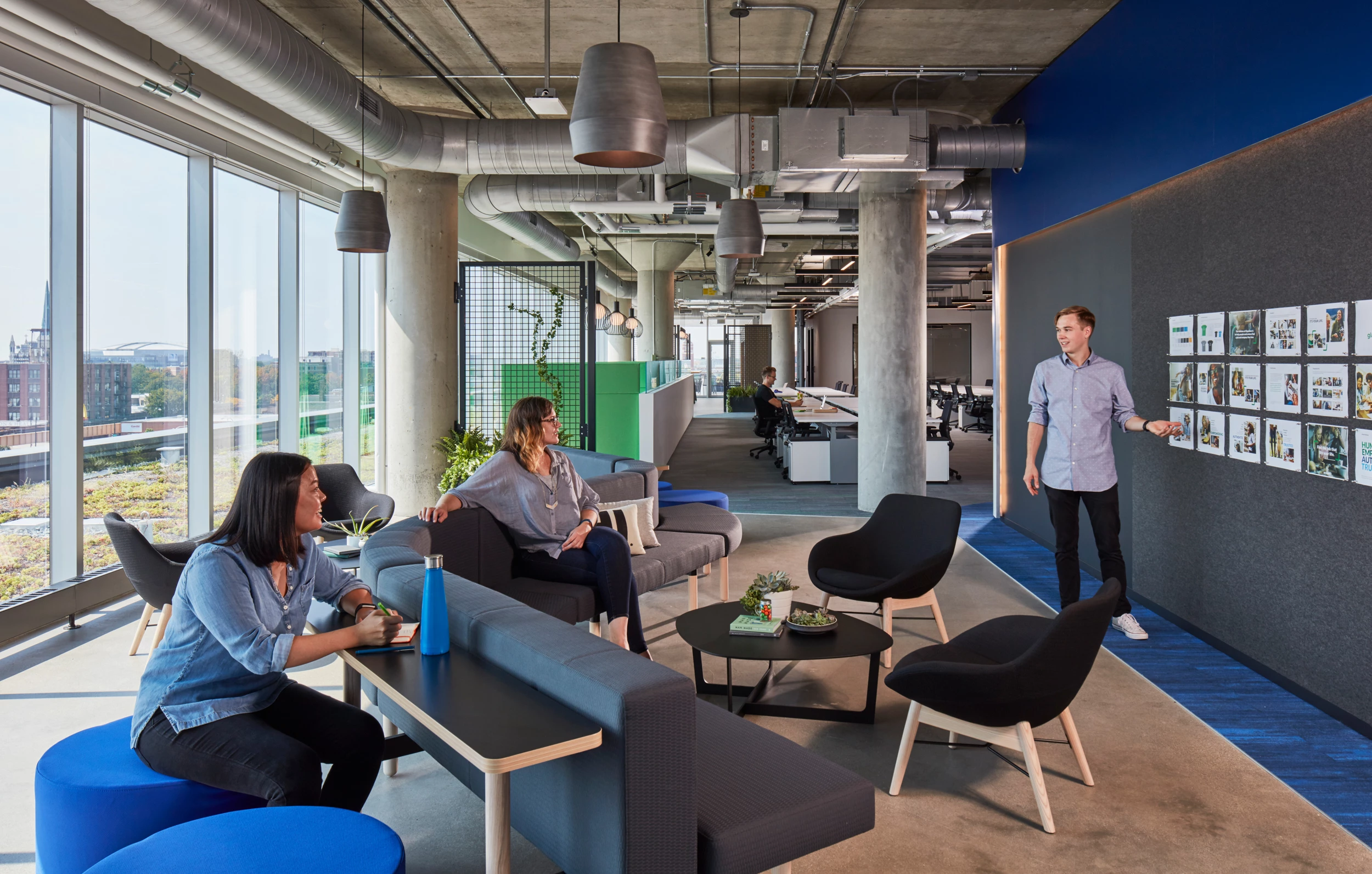 芝加哥 Glassdoor 办公室——现代都市中的活力空间-28