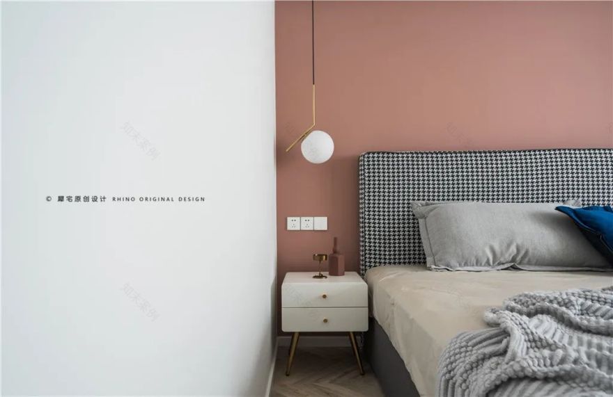 粉蓝撞色打造浪漫梦境,新婚房设计诠释收纳艺术-56