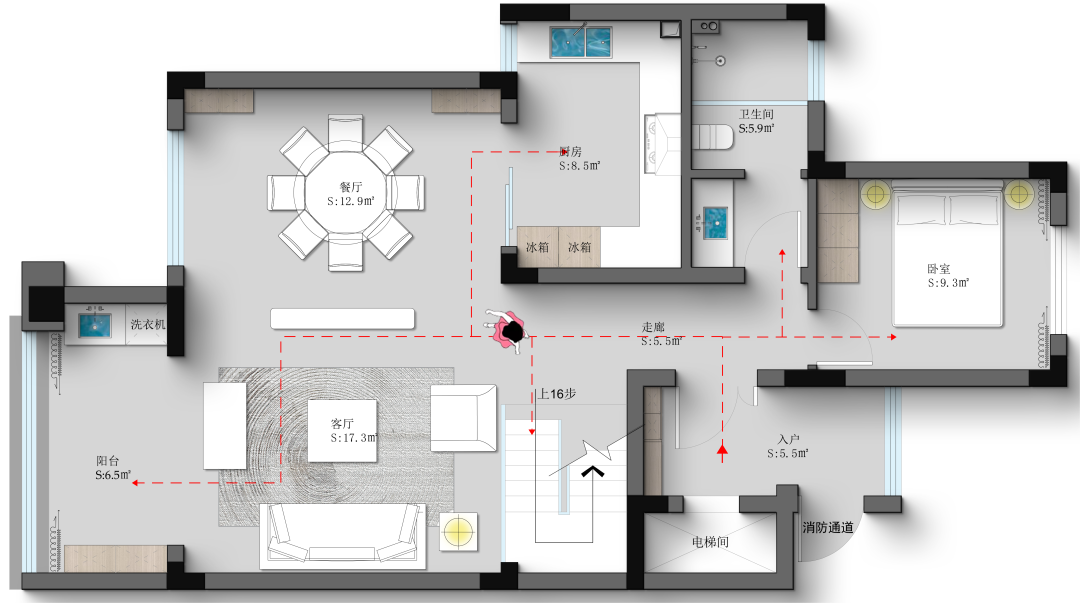 简奢上叠丨中国南昌丨南昌卢迅设计-2