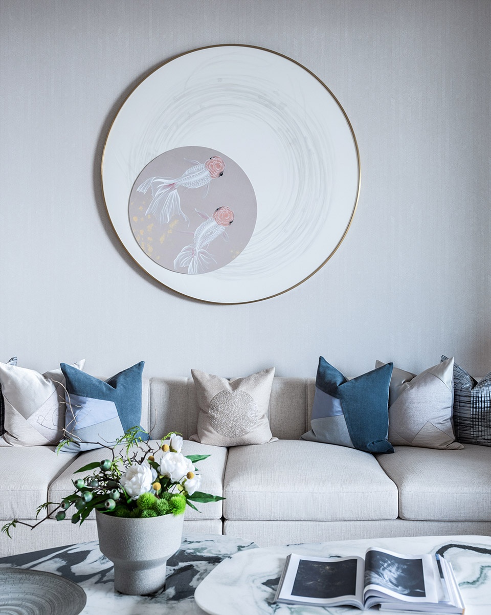 惠州蓝光半岛公馆 | 灰色调演绎现代东方奢雅-12