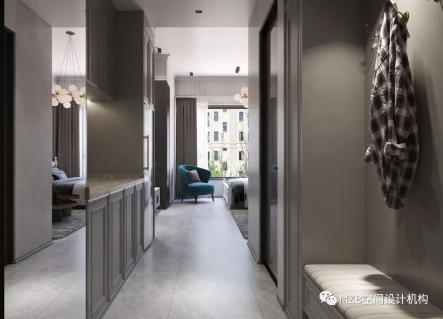 金茂湾现代北欧风公寓丨MZB 空间设计机构-14