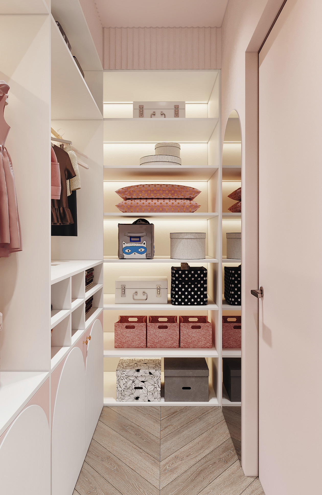 360㎡大平米住宅设计 轻奢高级感！-34