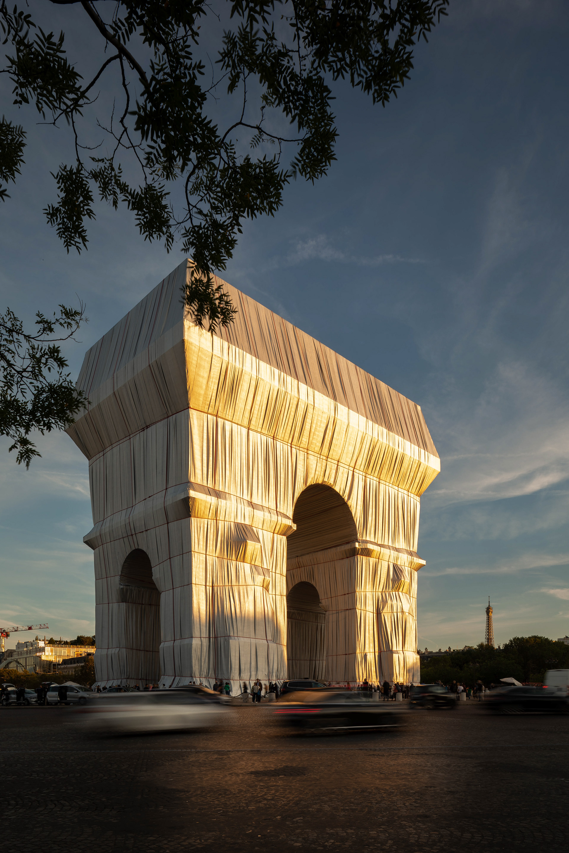 凯旋门被包裹丨法国巴黎丨Christo and JeanneClaude-6