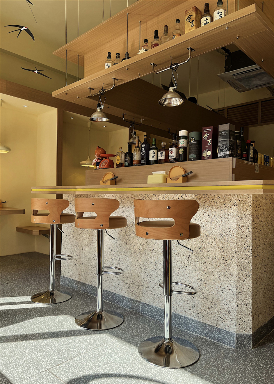 小鳥の自由·乌冬食堂 · 温馨明快的社区食堂设计丨中国厦门丨BEKKAI Studio 别解工作室-15