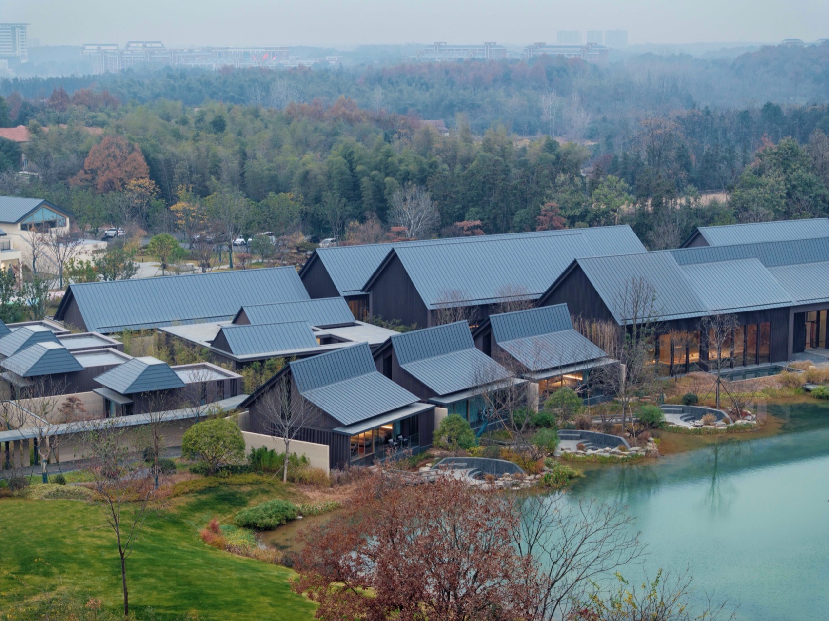 澄澈的闲适·咸宁梓有集温泉别院丨中国咸宁丨启迪设计集团股份有限公司-5