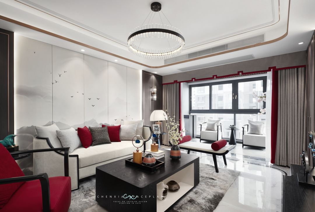 东城江南 230 平新中式样板间 | 辰夏作品,现代与传统的美学融合-33