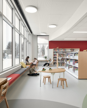 LouisSaintLaurent 学校扩建项目丨加拿大丨STGM 建筑事务所,Ateliers Architecture