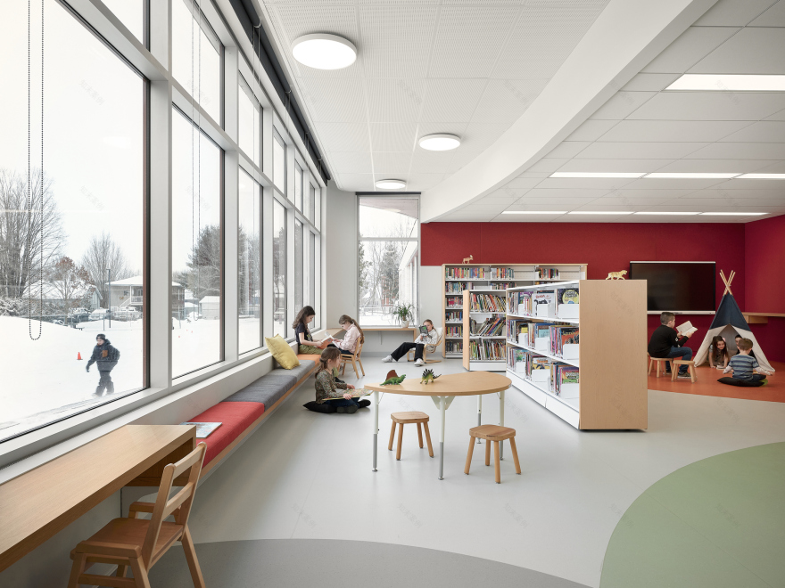 LouisSaintLaurent 学校扩建项目丨加拿大丨STGM 建筑事务所,Ateliers Architecture-14