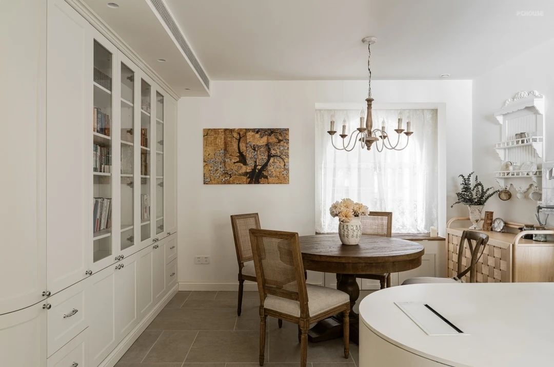 200㎡四口之家旧房改造丨PChouse家居画报-38